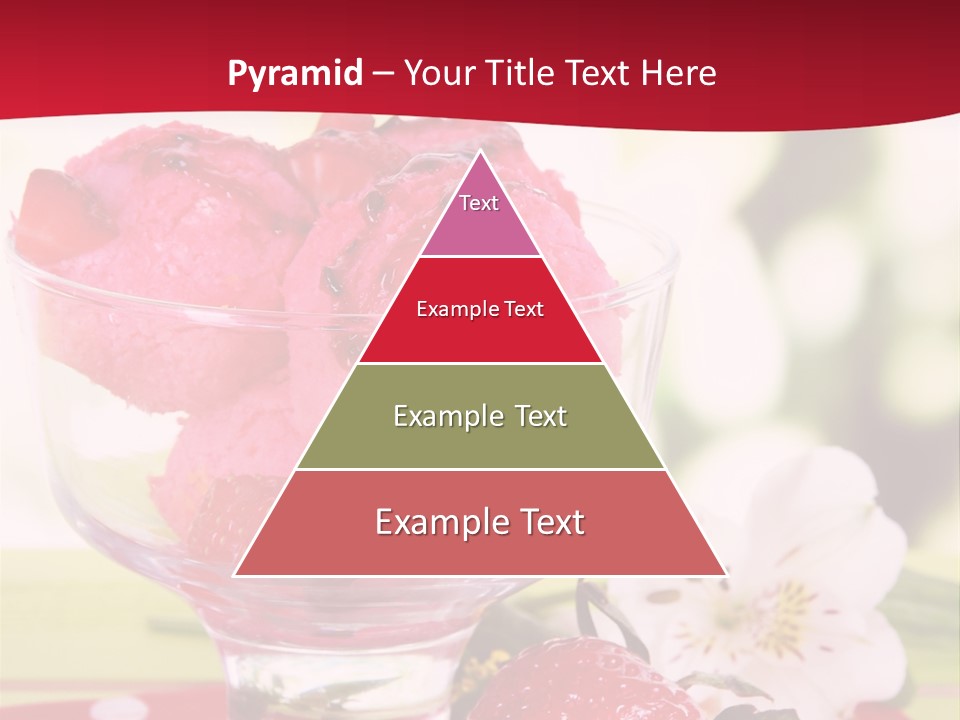 Cold Glass Fruity PowerPoint Template