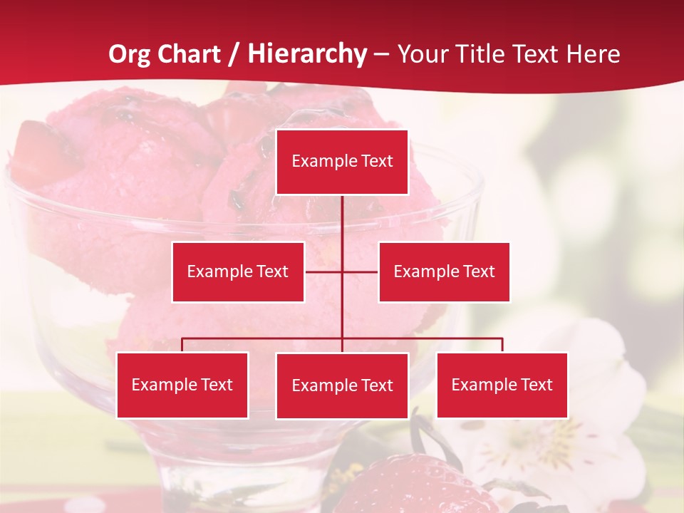 Cold Glass Fruity PowerPoint Template