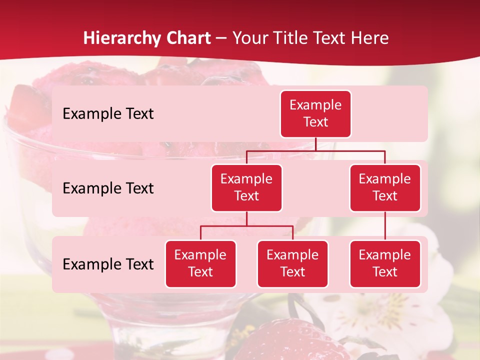 Cold Glass Fruity PowerPoint Template
