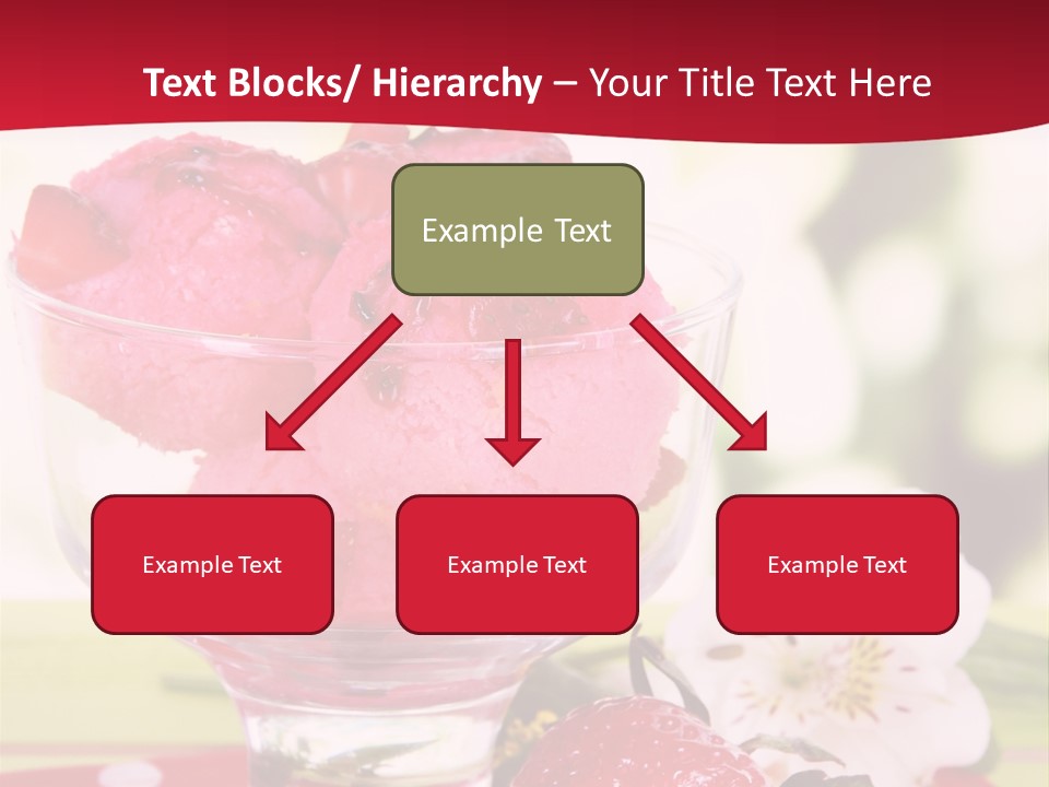 Cold Glass Fruity PowerPoint Template