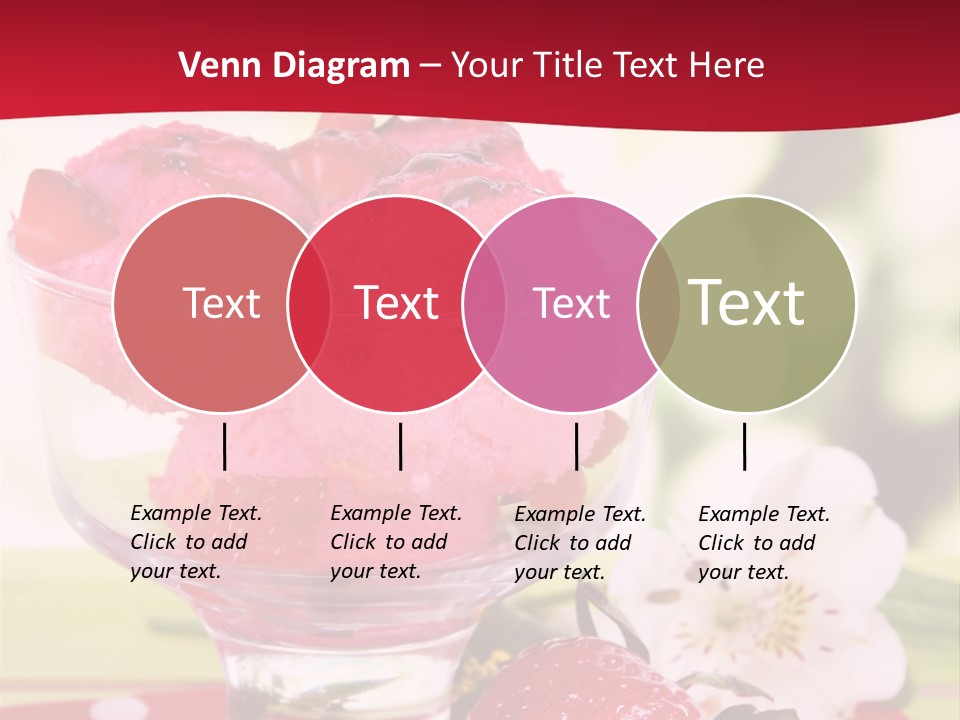 Cold Glass Fruity PowerPoint Template