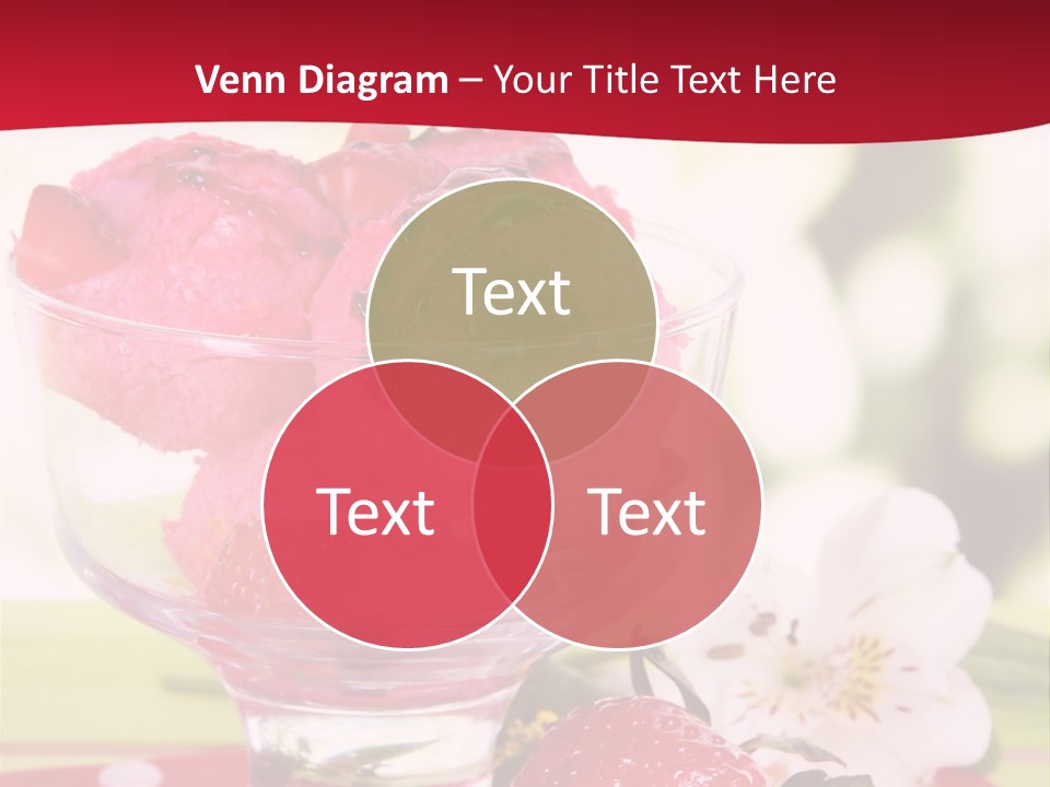 Cold Glass Fruity PowerPoint Template