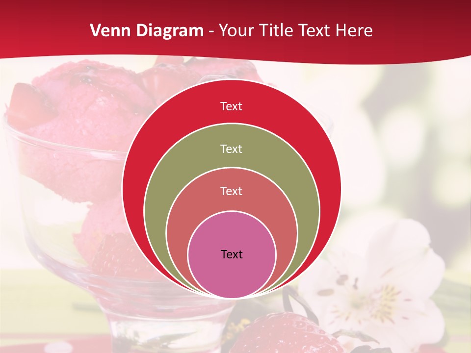 Cold Glass Fruity PowerPoint Template