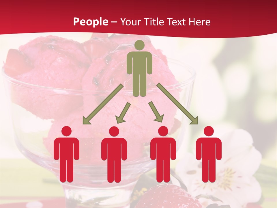 Cold Glass Fruity PowerPoint Template