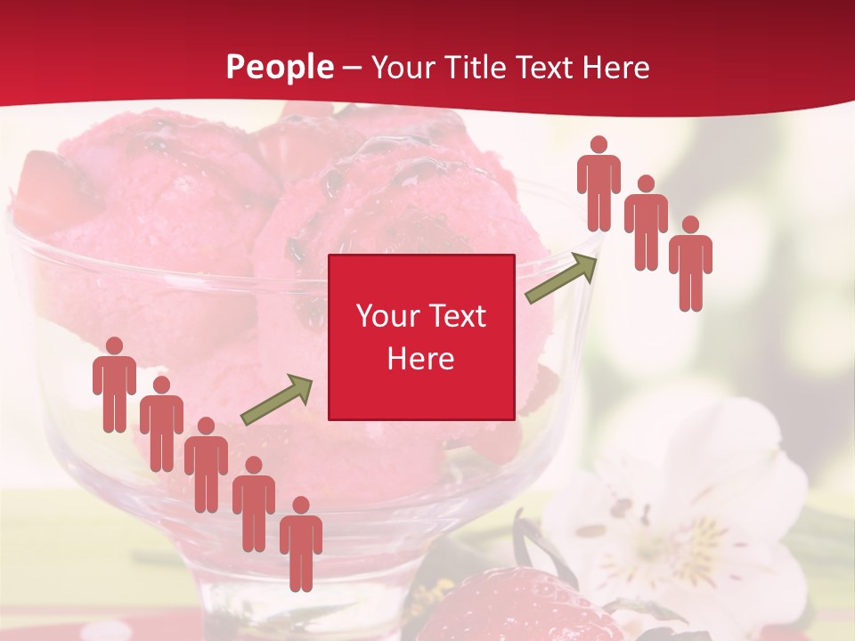 Cold Glass Fruity PowerPoint Template