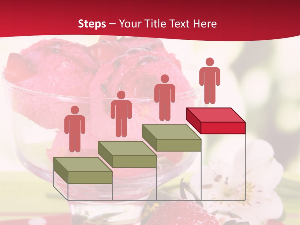Cold Glass Fruity PowerPoint Template