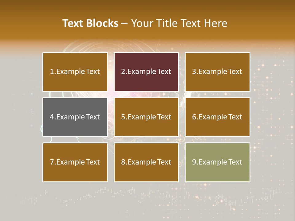 Illustration Brain Rotate PowerPoint Template