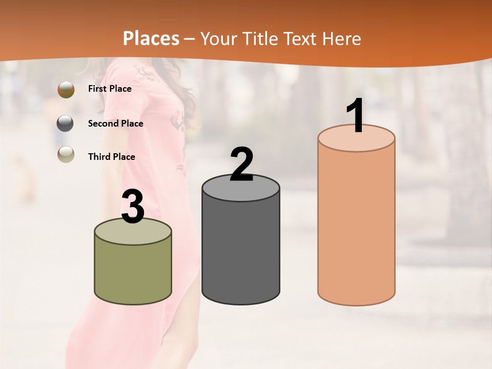 Holiday Path Street PowerPoint Template