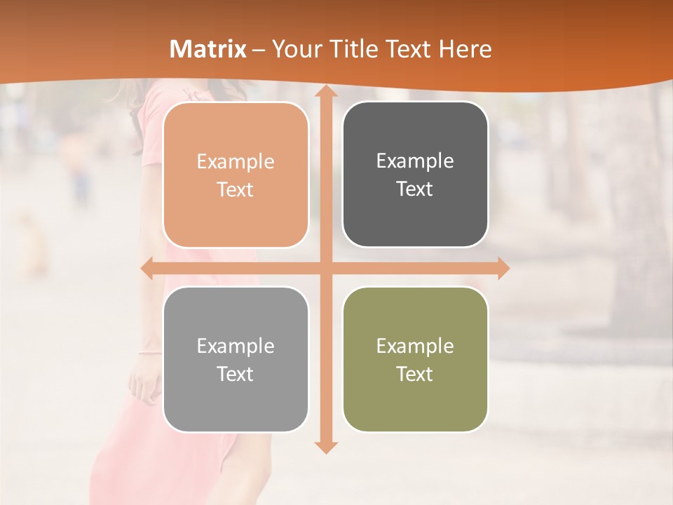 Holiday Path Street PowerPoint Template