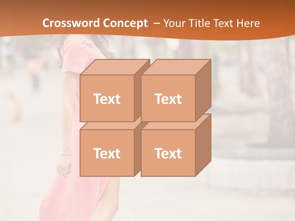 Holiday Path Street PowerPoint Template