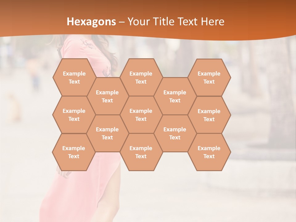 Holiday Path Street PowerPoint Template