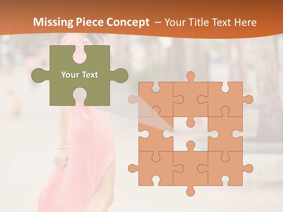 Holiday Path Street PowerPoint Template