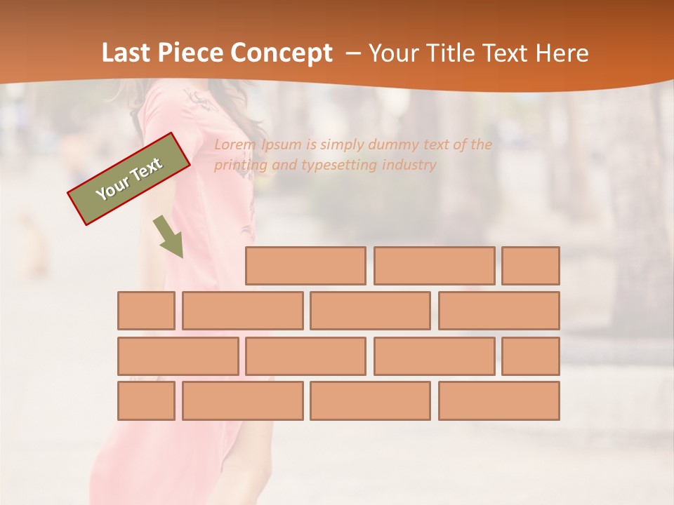 Holiday Path Street PowerPoint Template