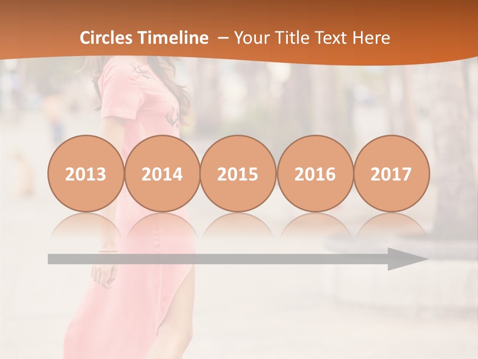 Holiday Path Street PowerPoint Template