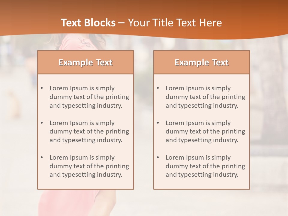 Holiday Path Street PowerPoint Template