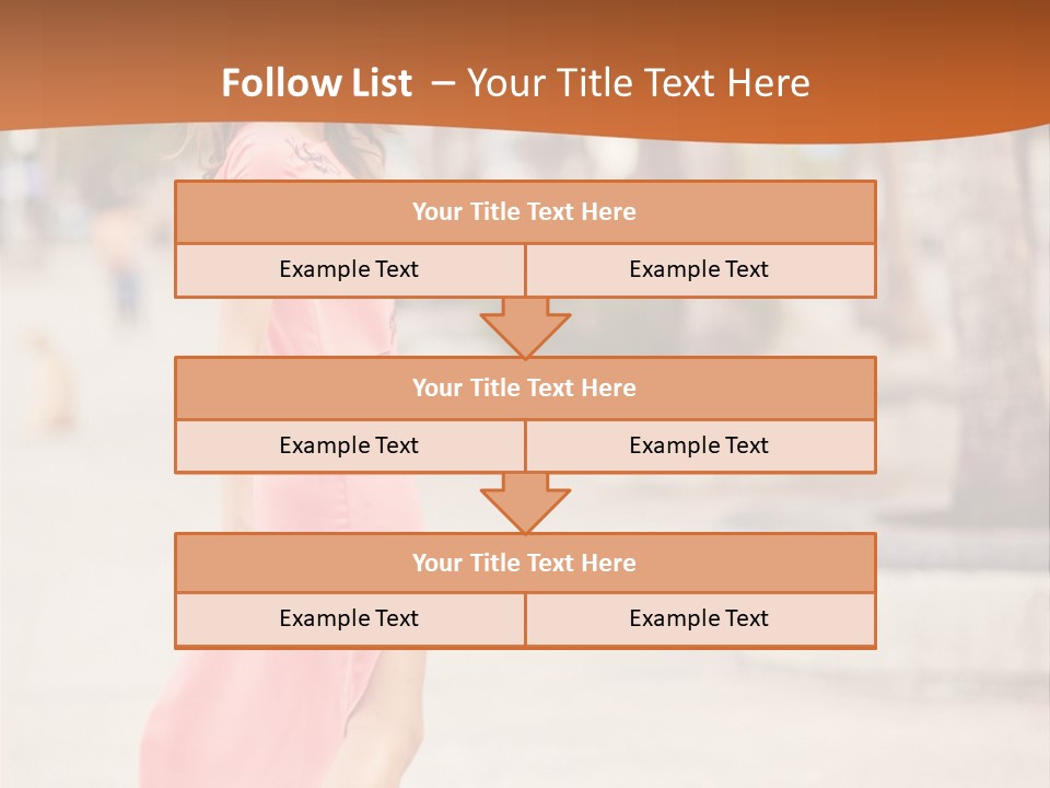 Holiday Path Street PowerPoint Template