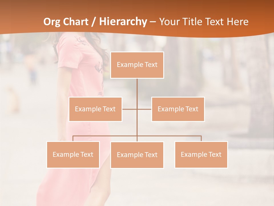 Holiday Path Street PowerPoint Template