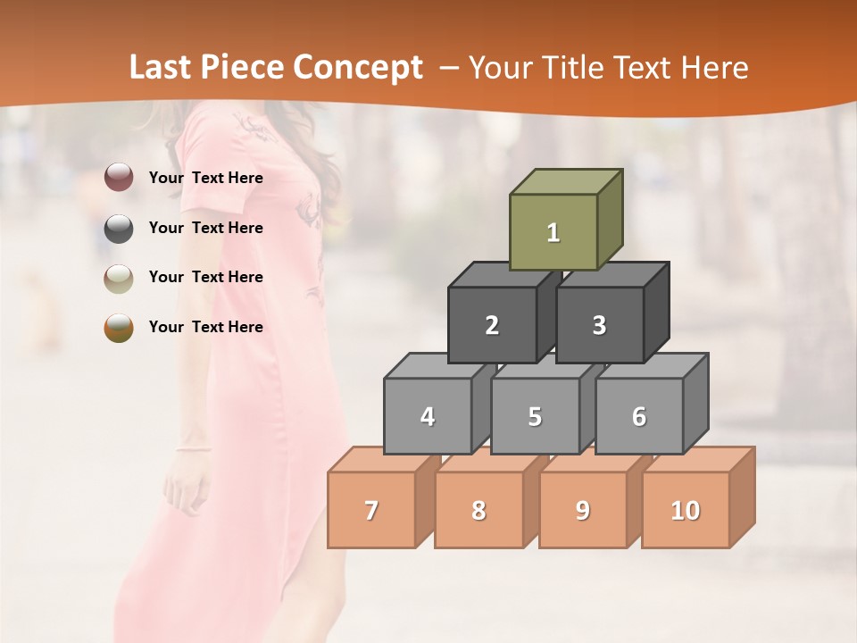 Holiday Path Street PowerPoint Template