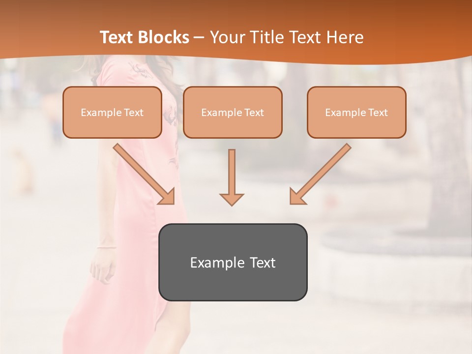Holiday Path Street PowerPoint Template