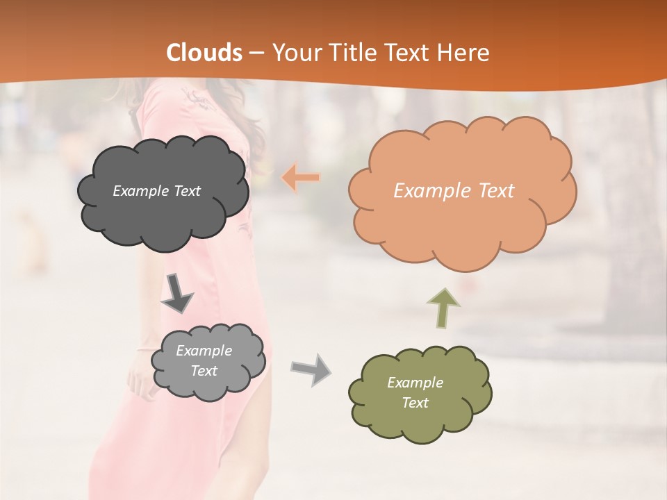 Holiday Path Street PowerPoint Template