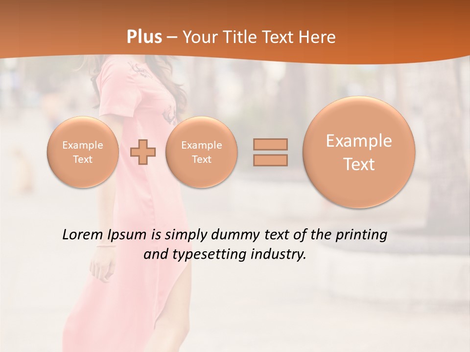 Holiday Path Street PowerPoint Template