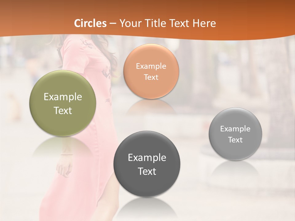 Holiday Path Street PowerPoint Template