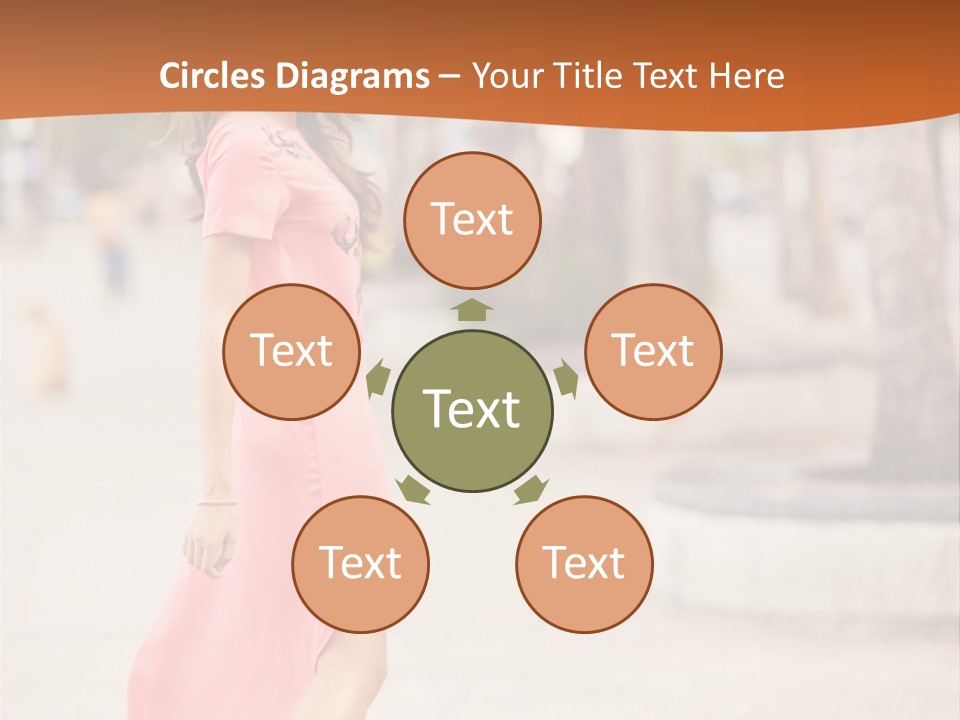 Holiday Path Street PowerPoint Template