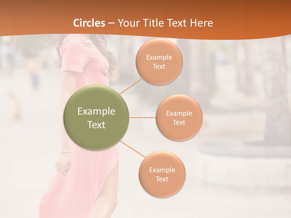 Holiday Path Street PowerPoint Template