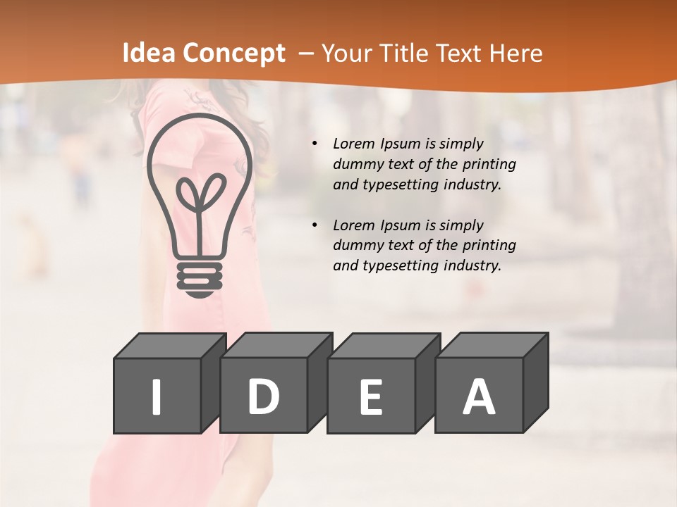 Holiday Path Street PowerPoint Template