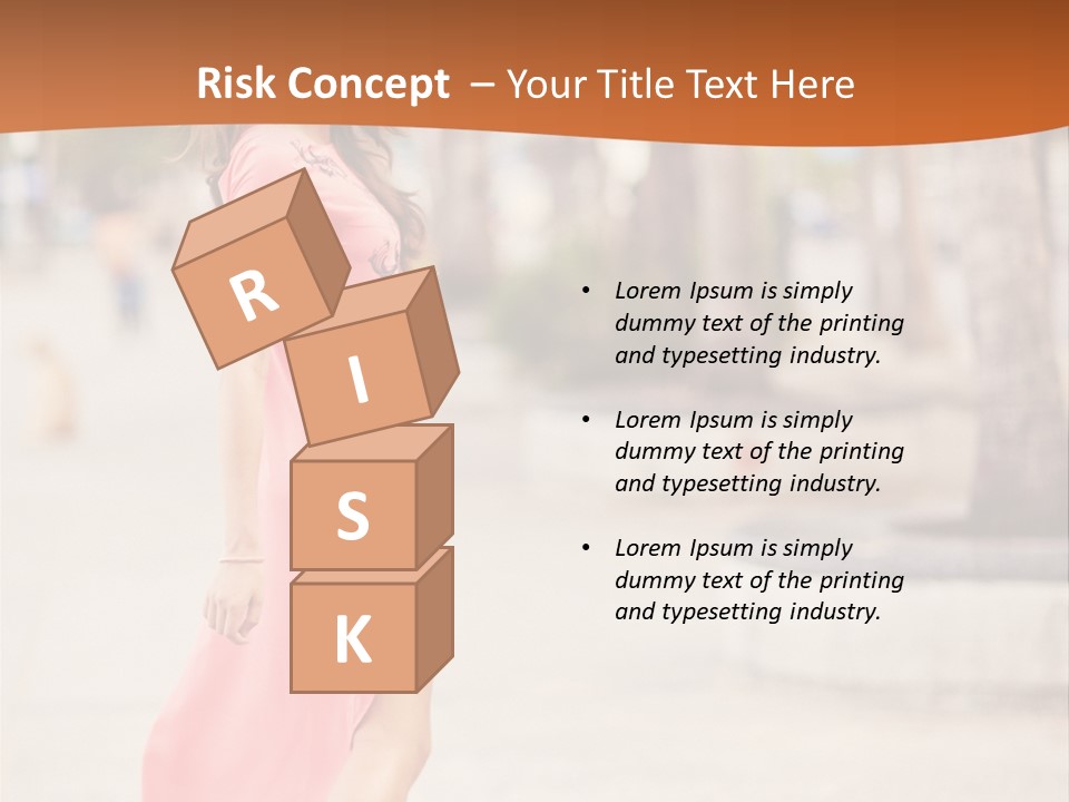 Holiday Path Street PowerPoint Template