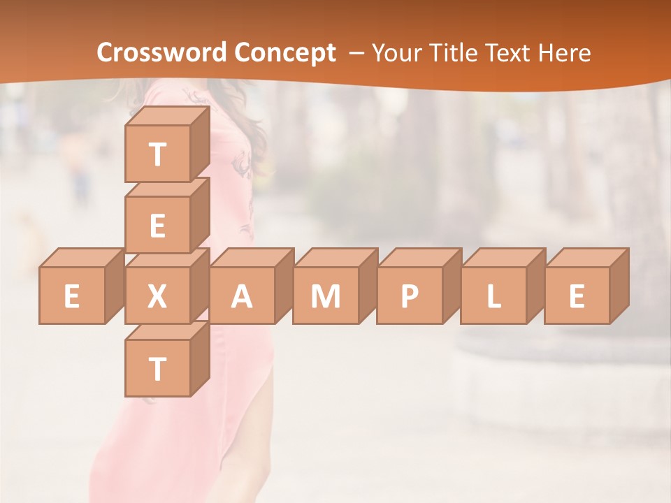Holiday Path Street PowerPoint Template
