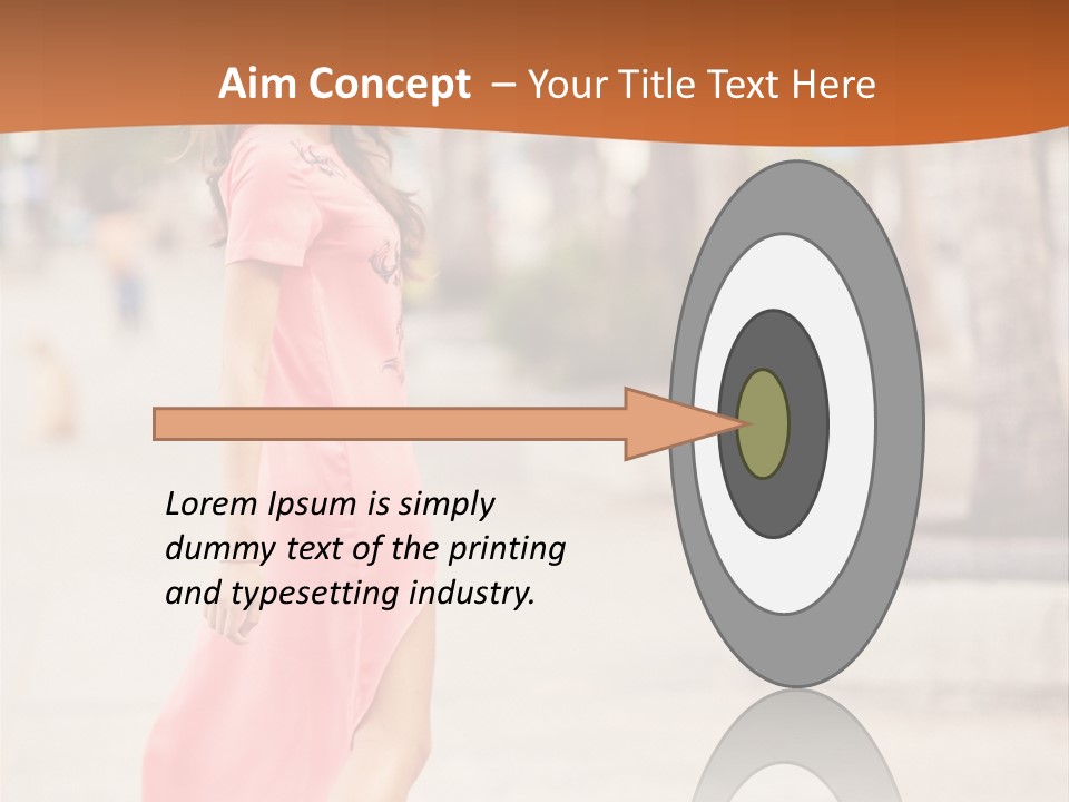 Holiday Path Street PowerPoint Template