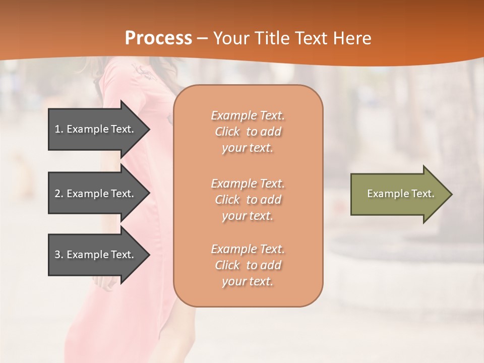 Holiday Path Street PowerPoint Template