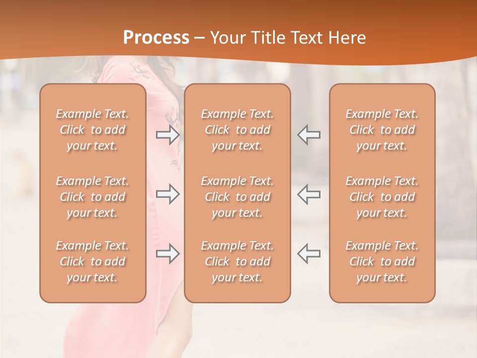 Holiday Path Street PowerPoint Template