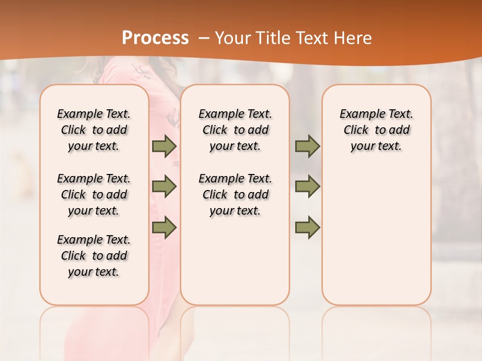 Holiday Path Street PowerPoint Template