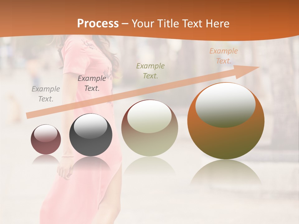 Holiday Path Street PowerPoint Template