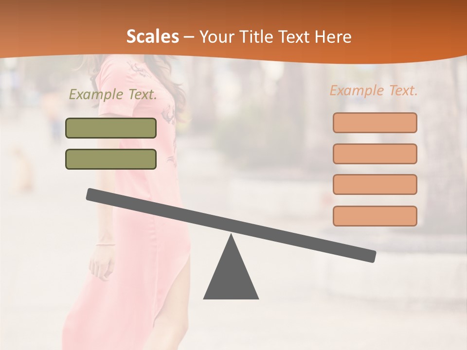 Holiday Path Street PowerPoint Template