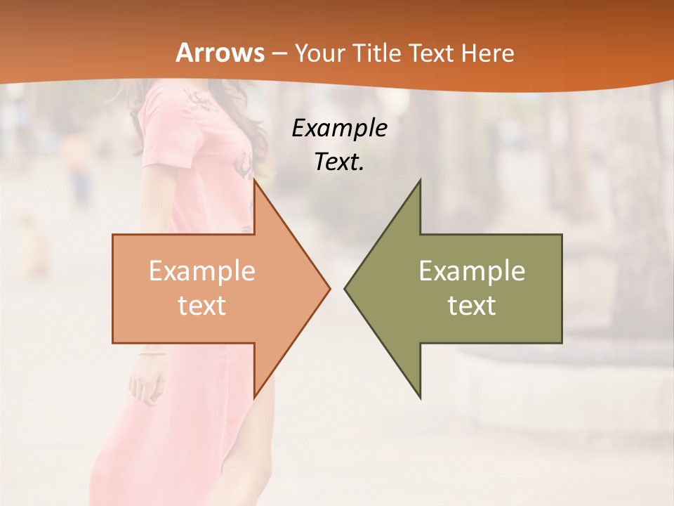 Holiday Path Street PowerPoint Template