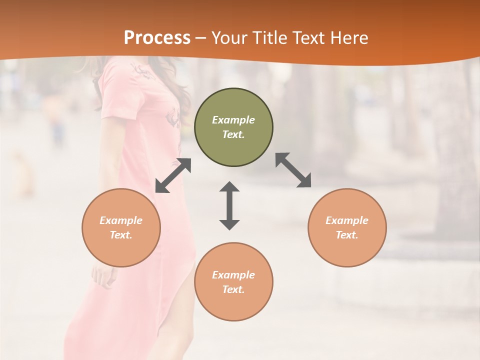 Holiday Path Street PowerPoint Template