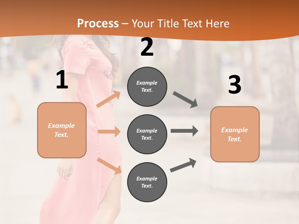 Holiday Path Street PowerPoint Template