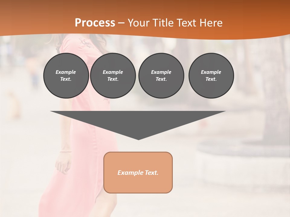 Holiday Path Street PowerPoint Template