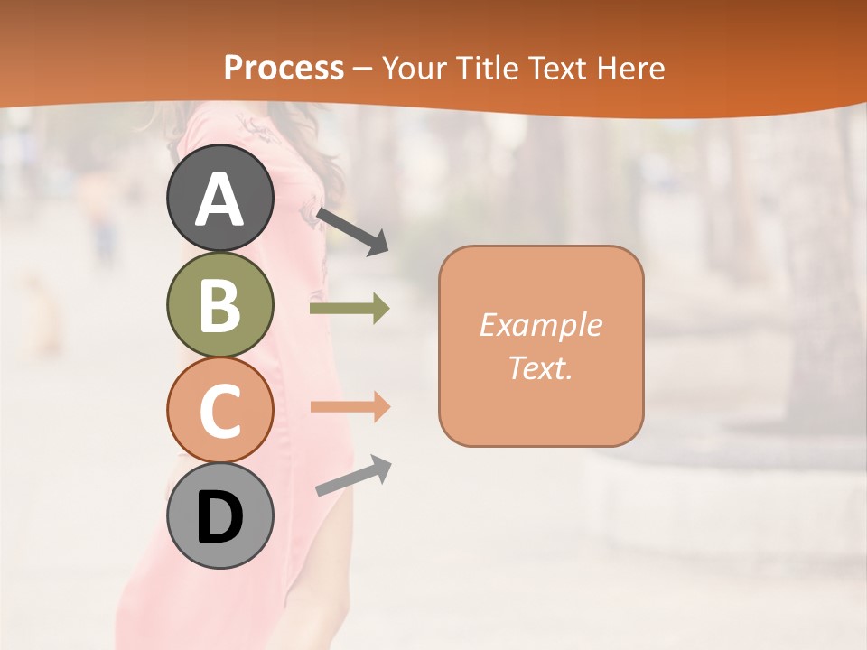 Holiday Path Street PowerPoint Template
