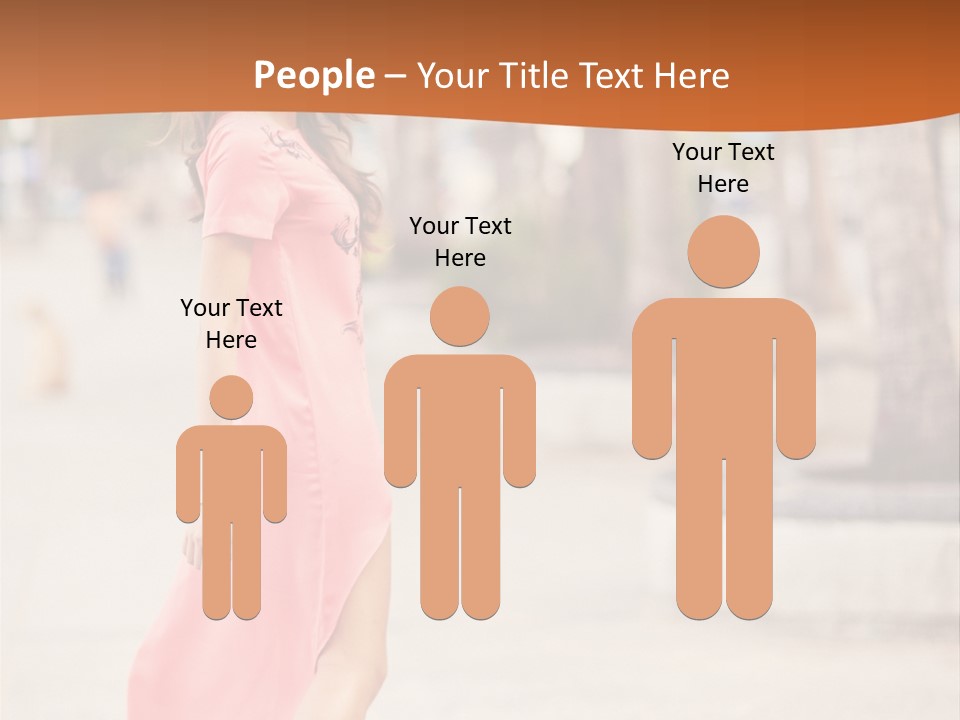 Holiday Path Street PowerPoint Template