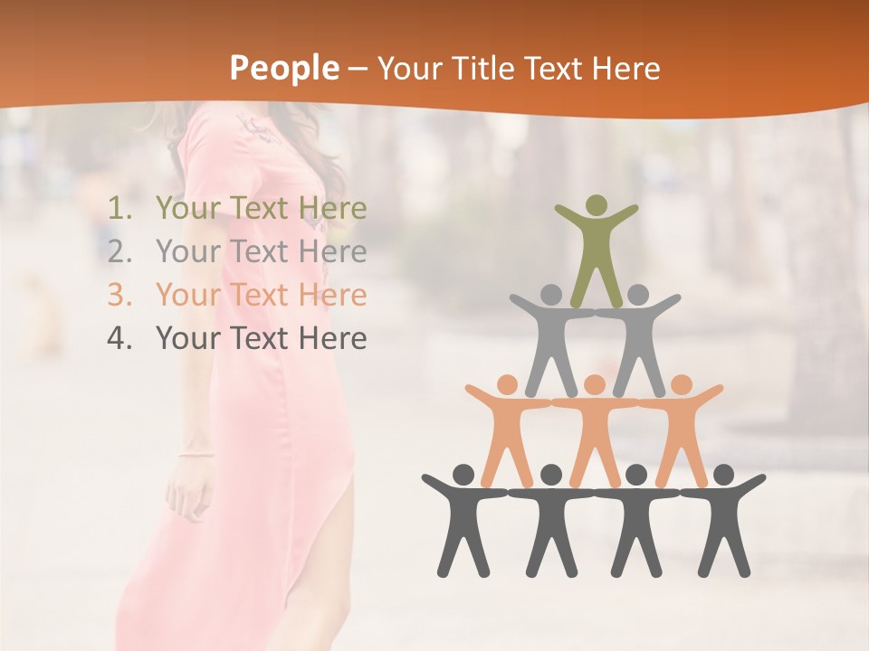 Holiday Path Street PowerPoint Template