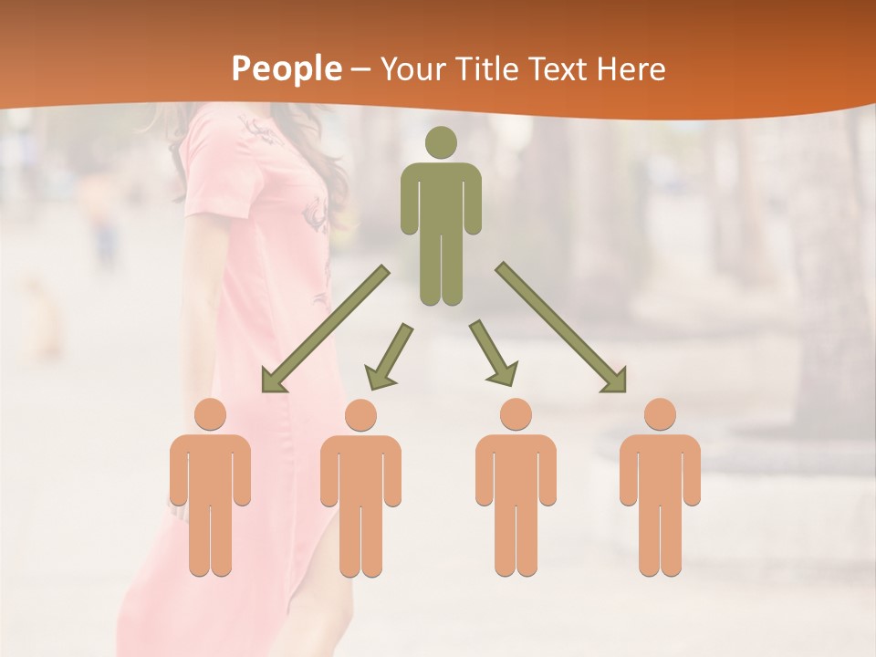 Holiday Path Street PowerPoint Template