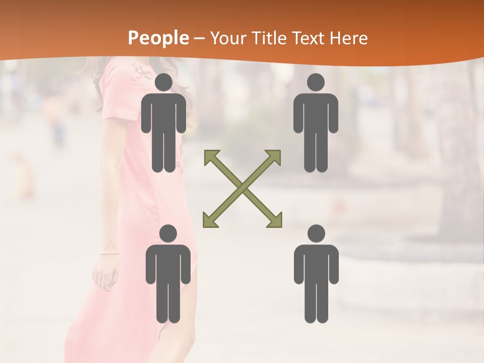 Holiday Path Street PowerPoint Template