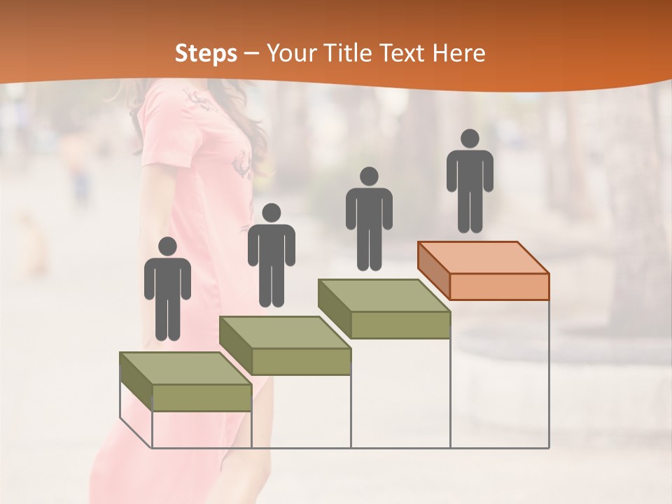 Holiday Path Street PowerPoint Template