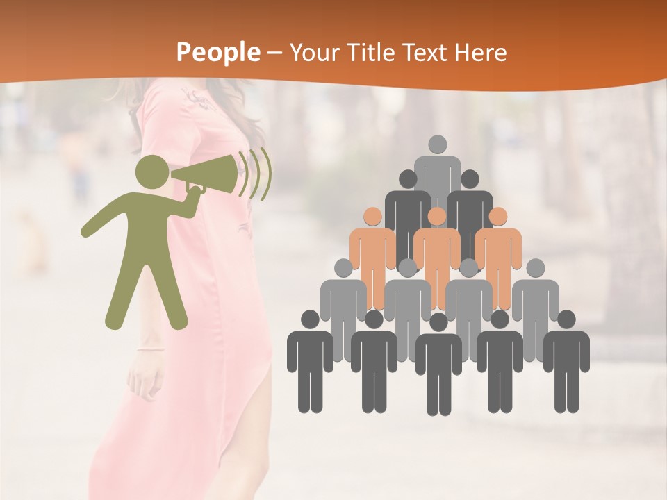 Holiday Path Street PowerPoint Template