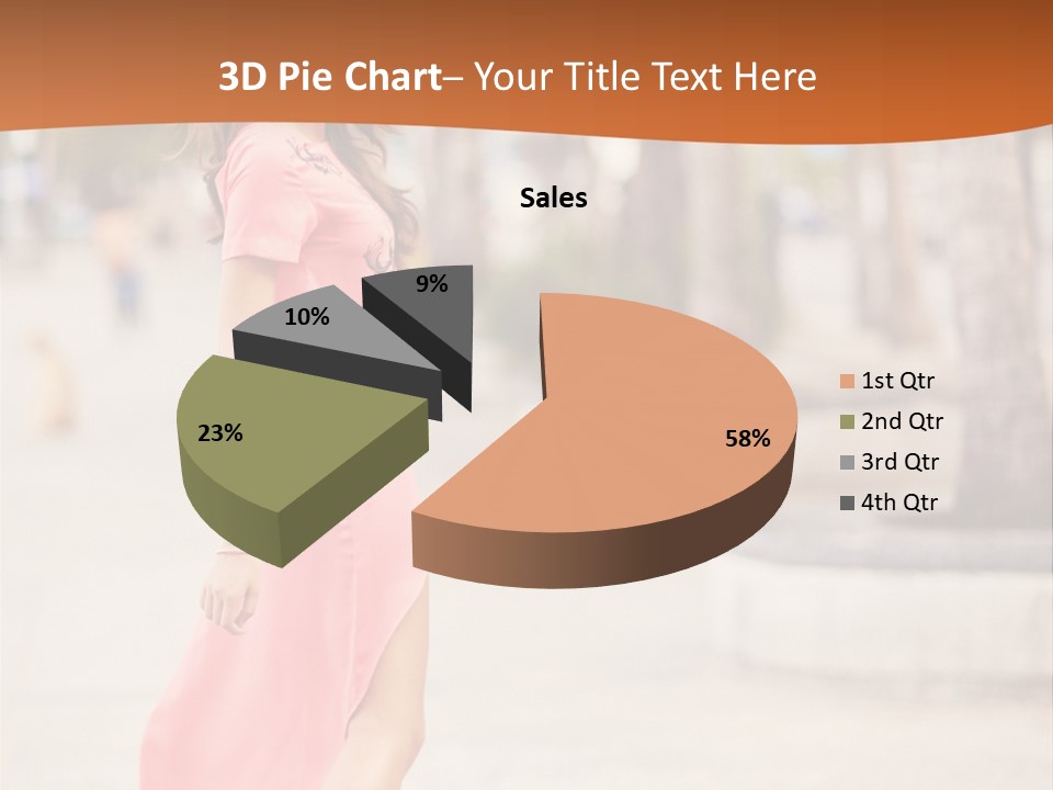 Holiday Path Street PowerPoint Template