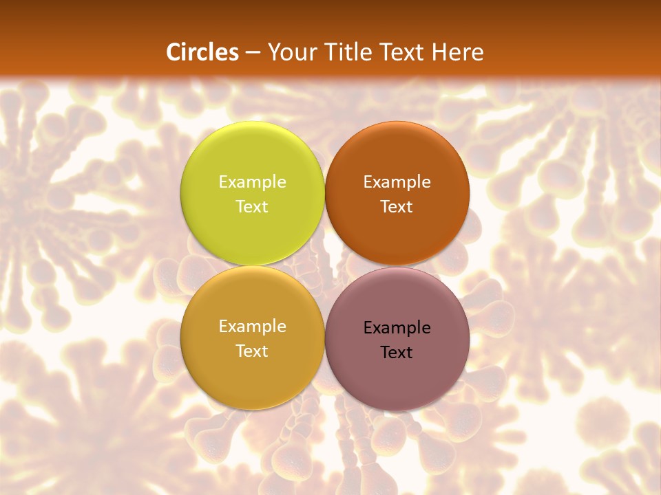 Biology Experiment Virus PowerPoint Template